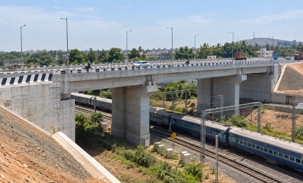 Construction of Two Over Bridges