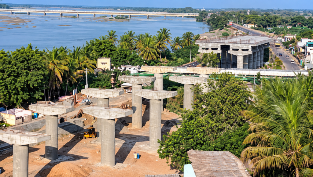 South Bank Trichy Bridge