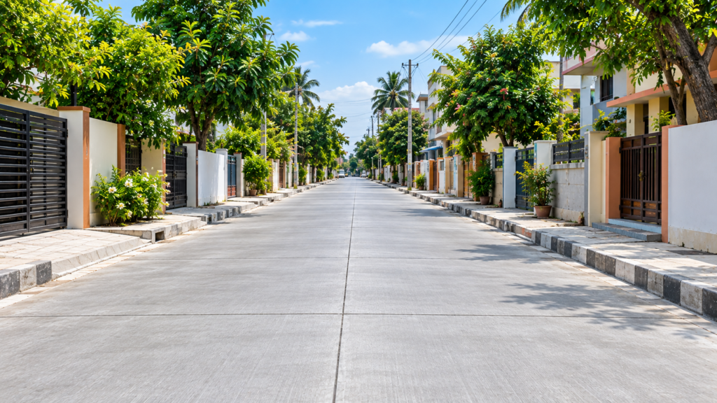 Laying of Cement Concrete